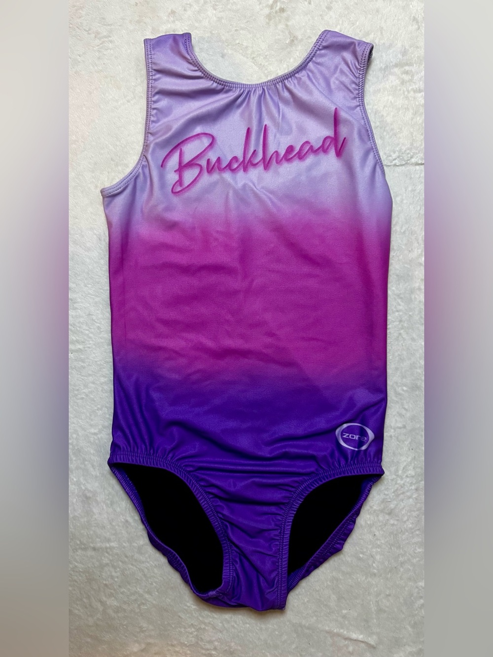 Youth Large Gradient Purple Zone Gymnastics Leotard